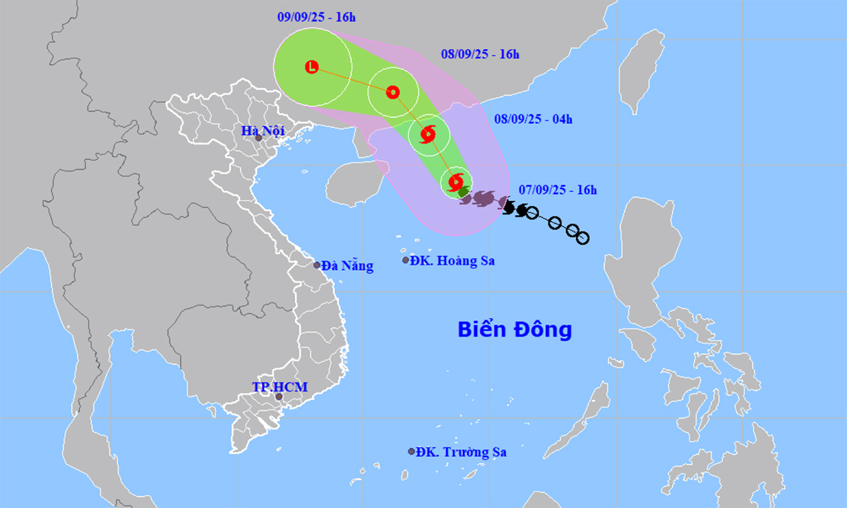 bao tapah 17110165 - Thời Tiết Hà Nội: Nắng nóng xen kẽ mưa dông, người dân cần cảnh giác trong những ngày tới